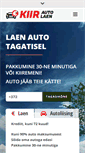 Mobile Screenshot of kiirautolaen.ee